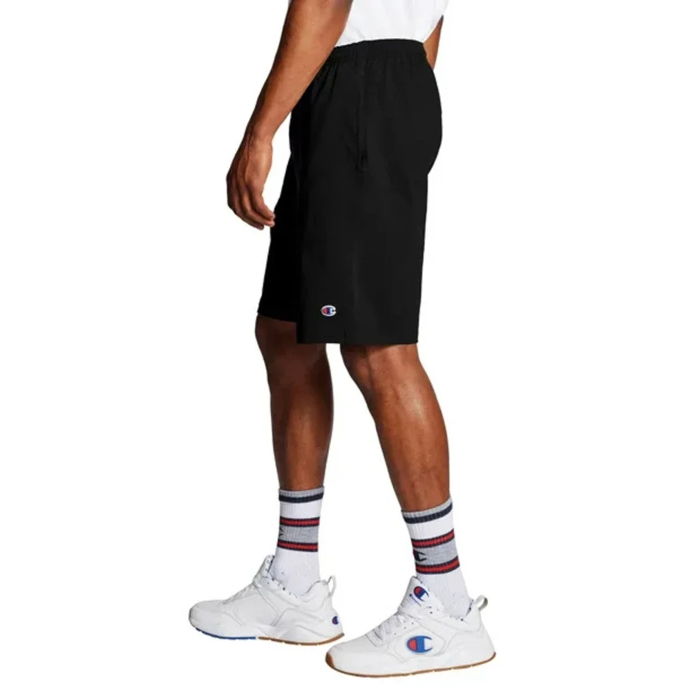 Champion Men's Authentic Cotton 9" Shorts with Pockets, Clothing Size: L - Picture 4 of 5